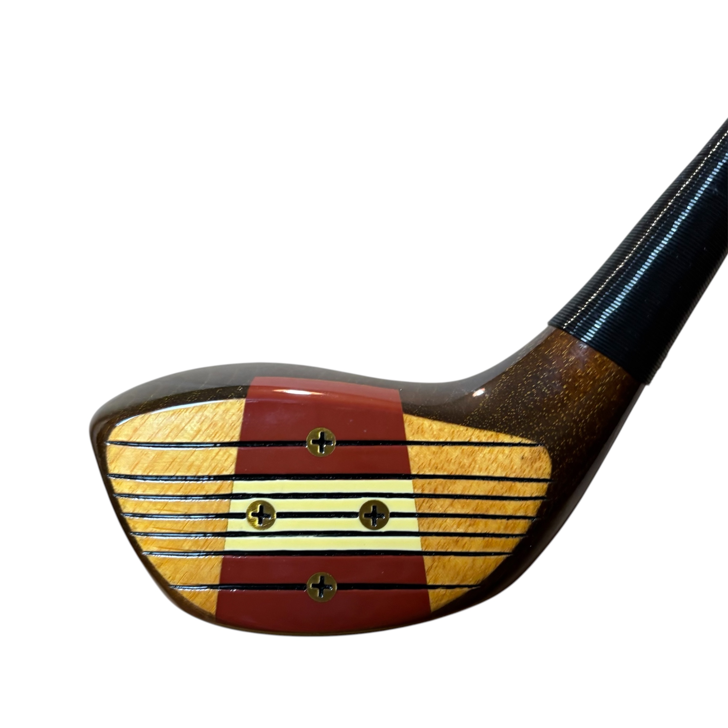 Joe Powell Golf FH6W Custom Persimmon Driver Face