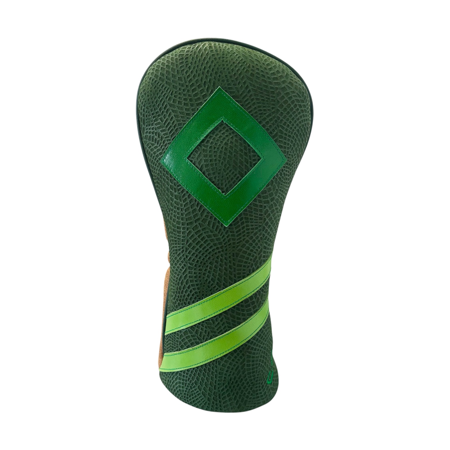 All The Greens Leather Persimmon Driver Headcover